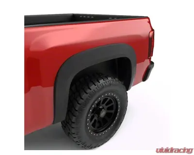 EGR Set of 4 Textured Black 78.7in Bed Standard Style Fender Flares Chevrolet Silverado 1500 2007-2013 - BLF2024