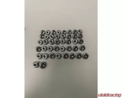 EGR Chrome Injection Molded Push In Bolt Kit - KITUSA0016-1