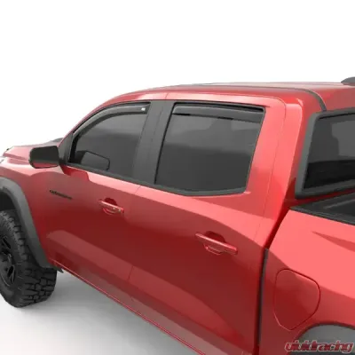 EGR In-Channel Window Visors Smoke Chevrolet Colorado | GMC Canyon 2023-2024 - 571481