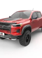 EGR In-Channel Window Visors Smoke Chevrolet Colorado | GMC Canyon 2023-2024                                     - 571481 - Image 3