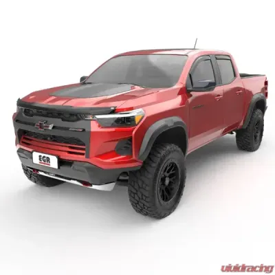 EGR In-Channel Window Visors Smoke Chevrolet Colorado | GMC Canyon 2023-2024 - 571481