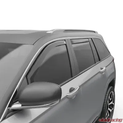 EGR In Channel Window Visors Smoke Jeep Grand Cherokee 2022-2024 - 573771