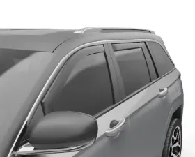 EGR In Channel Window Visors Matte Jeep Grand Cherokee L 2022-2024
