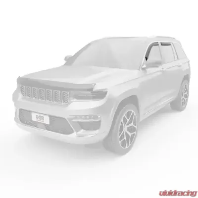 EGR In Channel Window Visors Matte Jeep Grand Cherokee L 2022-2024 - 573775