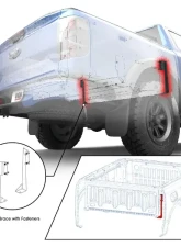 EGR Rolltrac "J" Brace Support Ford Ranger 2024-2025                                     - RA039842 - Image 5