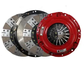 McLeod Racing RST 8 Bolt 9-11/16x1x23 Spline Organic Facing Twin Aluminum Flywheel Ford Mustang 5.0L Coyote Engine 2011-2017