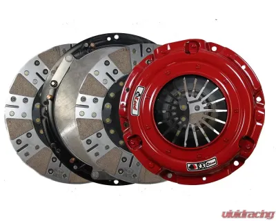 McLeod Racing RST 8 Bolt 9-11/16x1x23 Spline Organic Facing Twin Aluminum Flywheel Ford Mustang 5.0L Coyote Engine 2011-2017 - 6335825