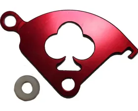 Mcleod Racing Aluminum Red Anadized Clutch Quadrant