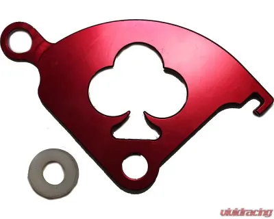 McLeod Racing Aluminum Red Anodized Clutch Quadrant for Ford Mustang 1986-2004 - 1734