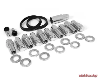 Race Star 14mm x 1.5 1.38" Shank with 7/8" Head Closed End Ram Truck Lug Kit - 601-1415-10