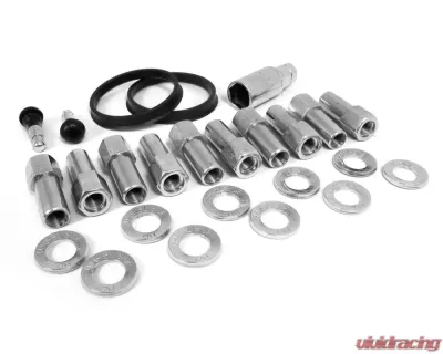 Race Star 14mm x 1.5 1.38" Shank with 7/8" Head Open End Ram Truck Lug Kit - 601-1425-20