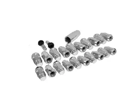 Race Star 12mm x 1.5 Closed End Acorn Lug Kit