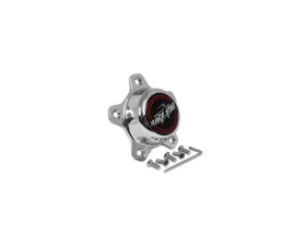 Race Star Tall Plastic Chrome 92 Drag Star 5 Lug Cap