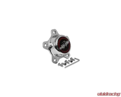 Race Star Tall Plastic Chrome 92 Drag Star 5 Lug Cap - 615-5095-1