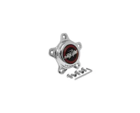 Race Star Short Plastic Chrome 92 Drag Star 5 Lug Cap
