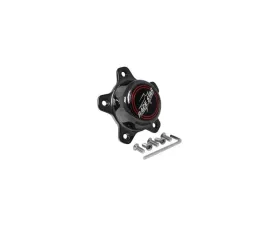 Race Star Short Plastic Dark Star  92 Drag Star 5 Lug Cap