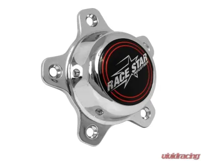 Race Star Short Plastic Metallic Gray 92 Drag Star Bracket Racer Cap - 615-5096-G1