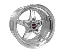 Race Star Wheels 92 Drag Star Wheel 15x10 5x4.5 19mm Polished Silver