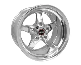 Race Star Wheels 92 Drag Star Wheel 15x10 5x4.75 25.4mm Polished Silver