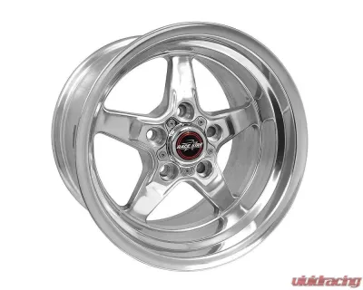 Race Star Wheels 92 Drag Star Wheel 15x10 5x115 19mm Polished Silver - 92-510452DP