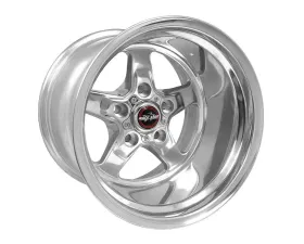 Race Star Wheels 92 Drag Star Wheel 15x12 5x4.75 -64mm Polished Silver