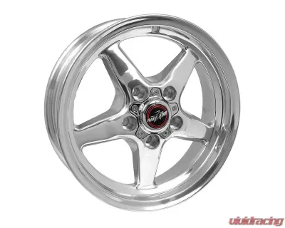 Race Star Wheels 92 Drag Star Wheel 15x5 5x4.5 -15.8mm Polished Silver - 92-550144DP