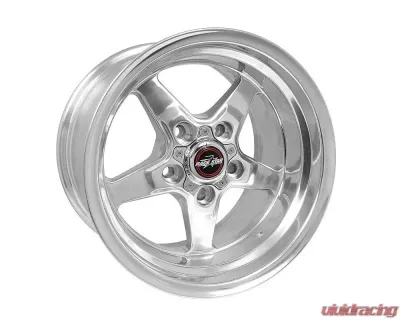 Race Star Wheels 92 Drag Star Wheel 15x5 5x127 | 5x5 0mm Polished Silver - 92-550944DP