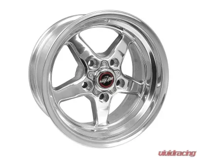 Race Star Wheels 92 Drag Star Wheel 15x8 5x4.5 0mm Polished Silver - 92-580148DP