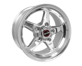 Race Star Wheels 92 Drag Star Wheel 15x8 5x4.5 19mm Polished Silver