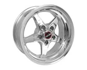 Race Star Wheels 92 Drag Star Wheel 15x8 5x4.75 12.7mm Polished Silver