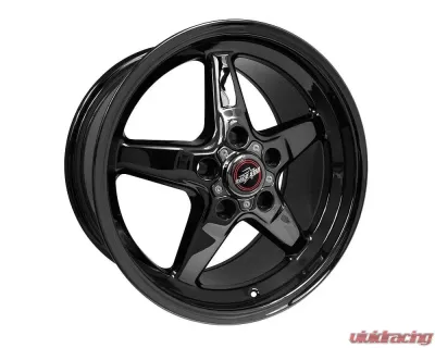 Race Star Wheels 92 Drag Star Wheel 17x10.5 5x135 9mm Gloss Black - 92-705551B