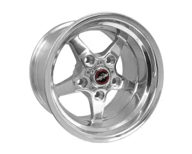 Race Star Wheels 92 Drag Star Wheel 17x4.5 5x135 25.4mm Polished Silver