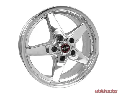 Race Star Wheels 92 Drag Star Wheel 17x7 5x4.75 -6.4mm Polished Silver - 92-770247DP