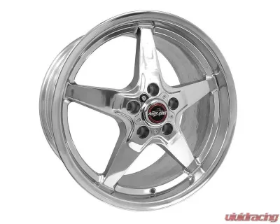 Race Star Wheels 92 Drag Star Wheel 18x10.5 5x4.75 32mm Polished Silver - 92-805253DP