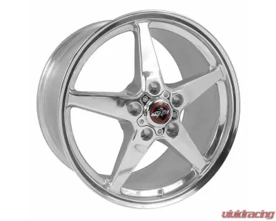 Race Star Wheels 92 Drag Star Wheel 18x10.5 5x4.75 52mm Polished Silver - 92-805255DP