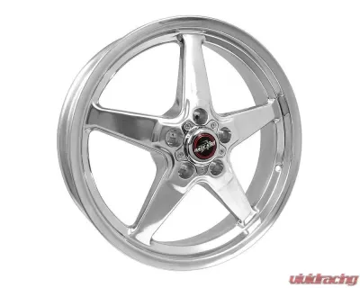 Race Star Wheels 92 Drag Star Wheel 18x5 5x4.75 25.4mm Polished Silver - 92-850245DP