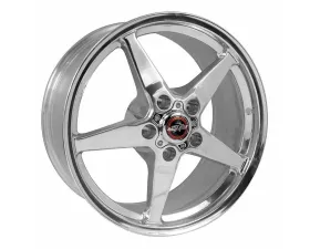 Race Star Wheels 92 Drag Star Wheel 18x8.5 5x4.75 17.5mm Polished Silver