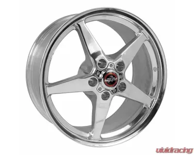 Race Star Wheels 92 Drag Star Wheel 18x8.5 5x4.75 17.5mm Polished Silver - 92-885250DP