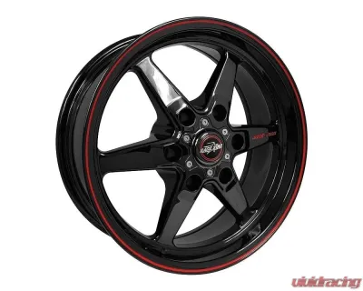 Race Star 93 Truck Star 17x9.50 6x5.50bc 6.125bs Gloss Black Wheel - 93-795852B