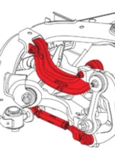 SPC Performance Rear Performance Kit Four Arm Set Ford Mustang 2021+                                     - 72360 - Image 2