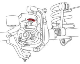SPC Performance Jeep 1-1/4 Deg. Camber Sleeve