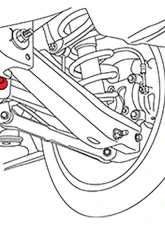 SPC Performance Rear Toe Cam Chevrolet Camaro                                     - 87440 - Image 2