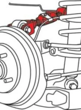 SPC Performance Rear EX Arm XR Adjustable Upper Control Arm Honda Civic | Acura RSX 2001-2006                                     - spc67230 - Image 2