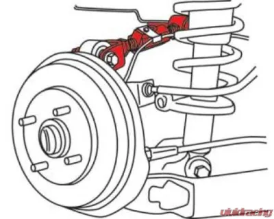 SPC Performance Rear EX Arm XR Adjustable Upper Control Arm Honda Civic | Acura RSX 2001-2006 - spc67230