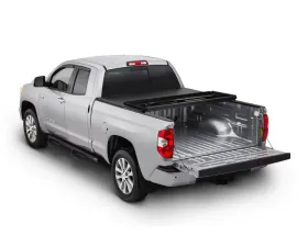 Tonno Pro 5.6ft Bed Hard Fold Tri-folding Tonneau Cover Toyota Tundra w/Track System Clamp Kit 2022-2024