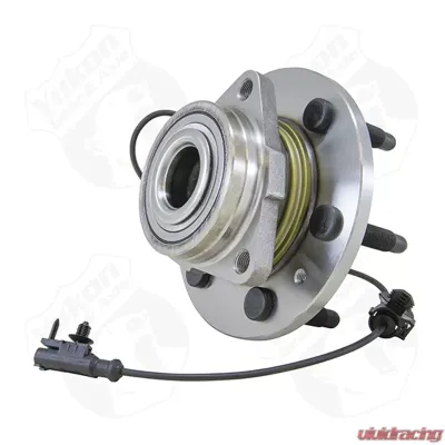 Yukon Gear & Axle Front Unit Bearing & Hub Assembly for 2007-2013 GM 1/2 Ton w/ABS 6 Studs - YB U515096