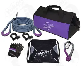 Yukon Gear & Axle Yukon Recovery Gear Kit with 3/4 Inch Kinetic Rope