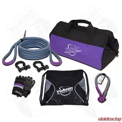 Yukon Gear & Axle Yukon Recovery Gear Kit with 3/4 Inch Kinetic Rope - YRGKIT-2