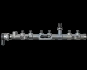 Dynomite Diesel Fuel Rail Stock Replacement Includes PRV and Rail Pressure Sensor Cummins 6.7L 2019-2021