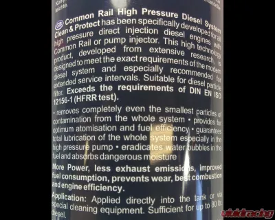 Dynomite Diesel Common Rail Injection System Cleaner - DDPCRCLEAN